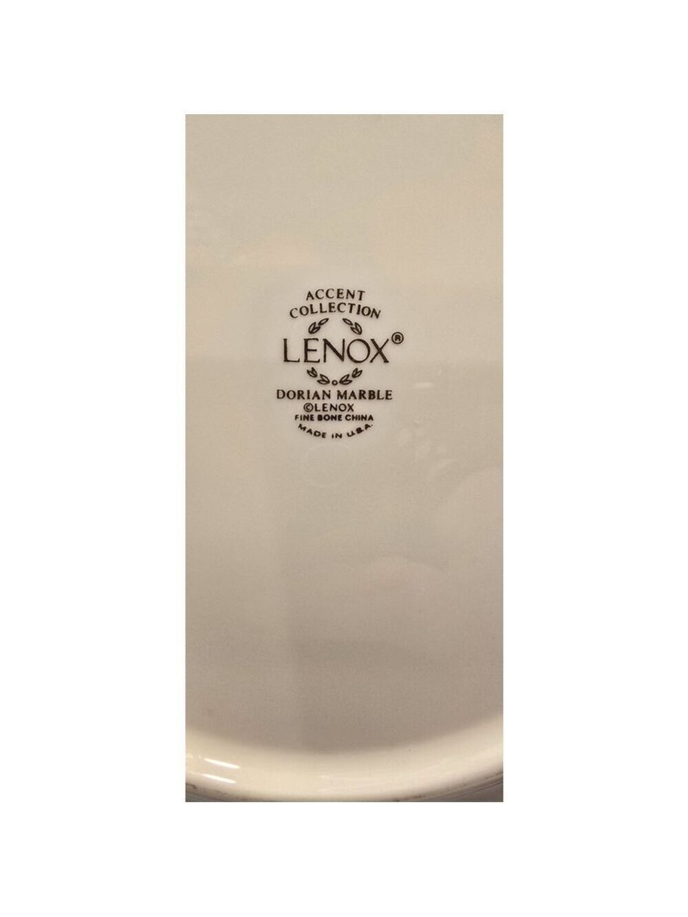 1997, Lenox Fine China "DORIAN MARBLE" Individual Salad Plate Accent Collection - Picture 6 of 6